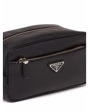 Prada ロゴプレート ウォッシュバッグ - サムネイル4