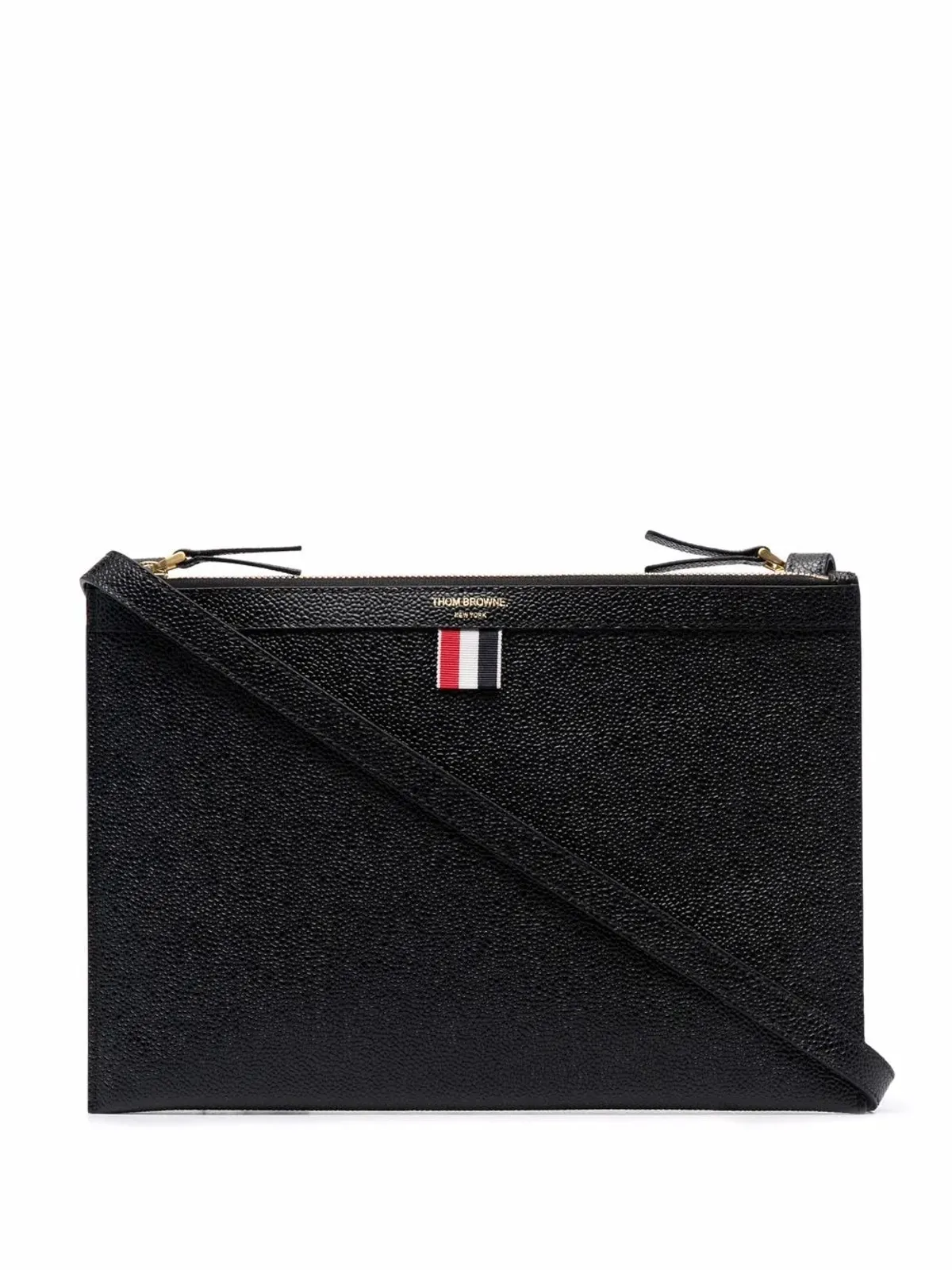 Thom Browne ロゴプリント クロスボディバッグ - 画像1