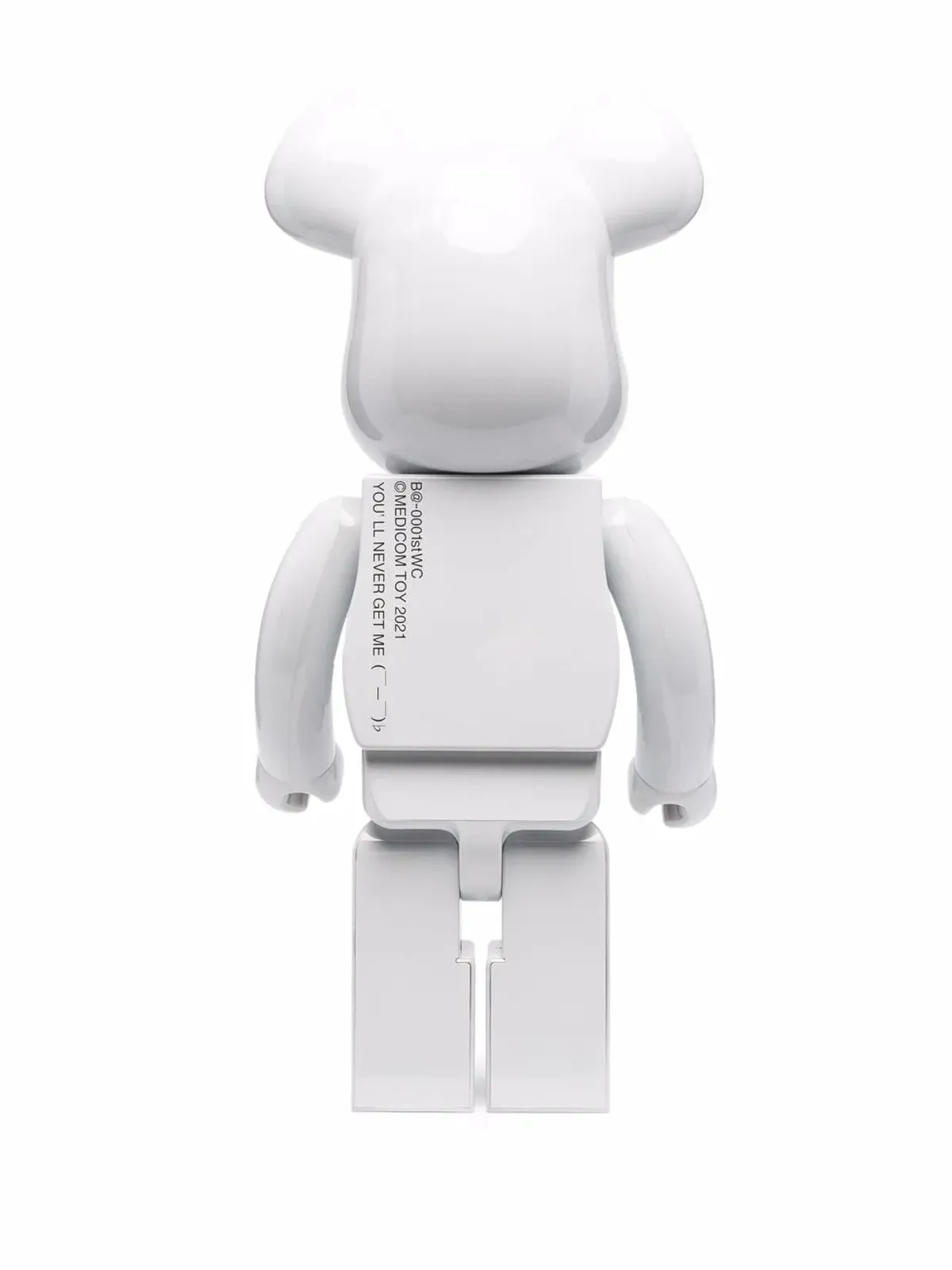 MEDICOM TOY BE@RBRICK 1st Model 1000% フィギュア - ホワイト - 画像2