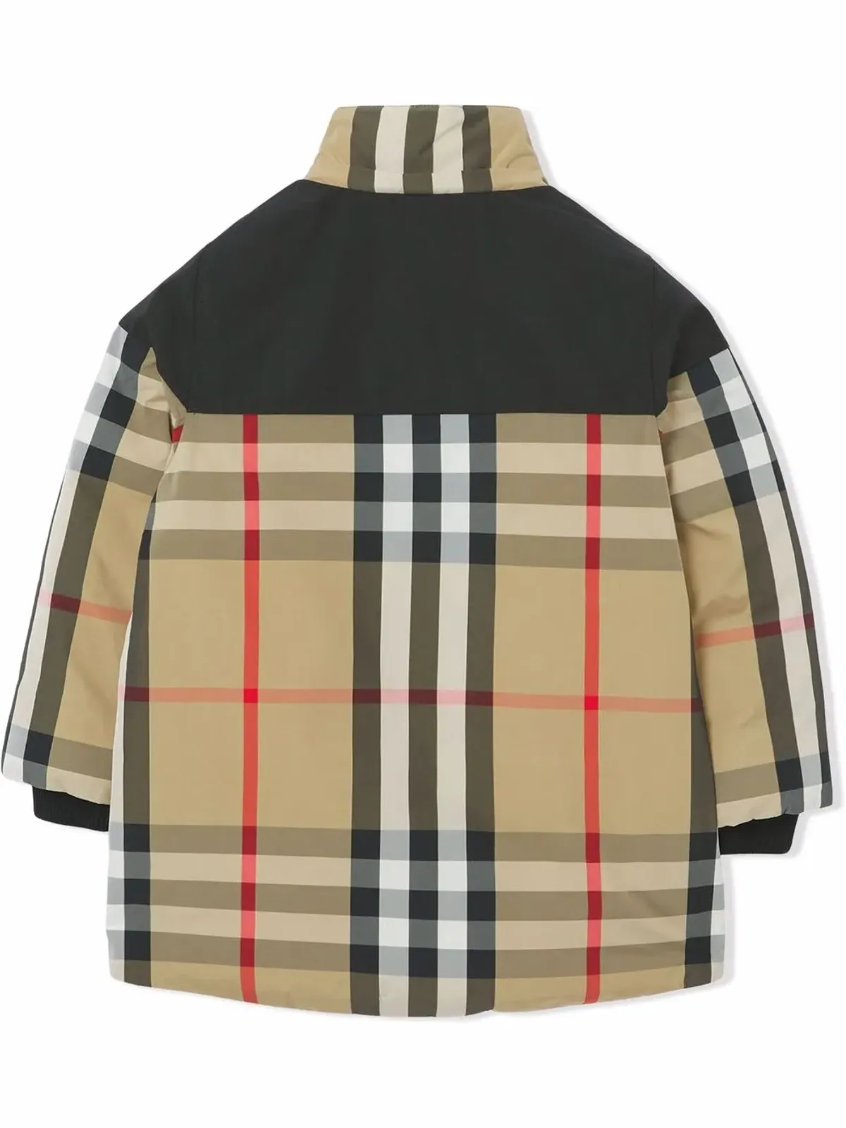 Burberry Kids 取り外し可能フード付きダウンジャケット - 画像3