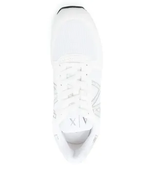 Armani Exchange メタリックロゴ ローカットスニーカー - サムネイル4