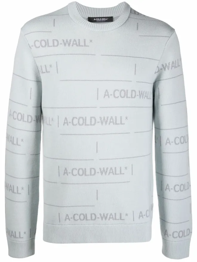 A-COLD-WALL* A-COLD-WALL* チェーンジャカード編みニットジャンパーの商品画像