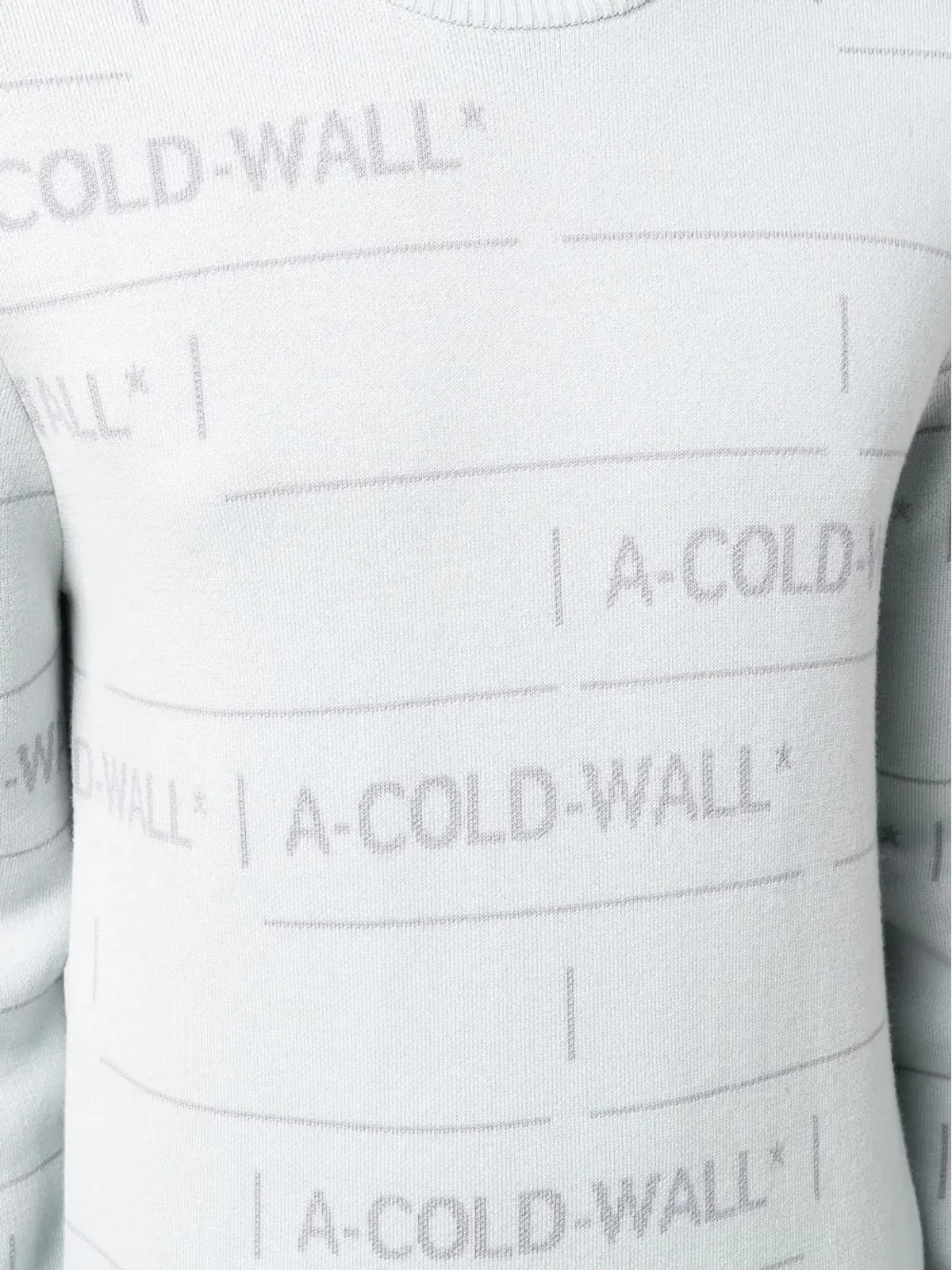 A-COLD-WALL* チェーンジャカード編みニットジャンパー - 画像5