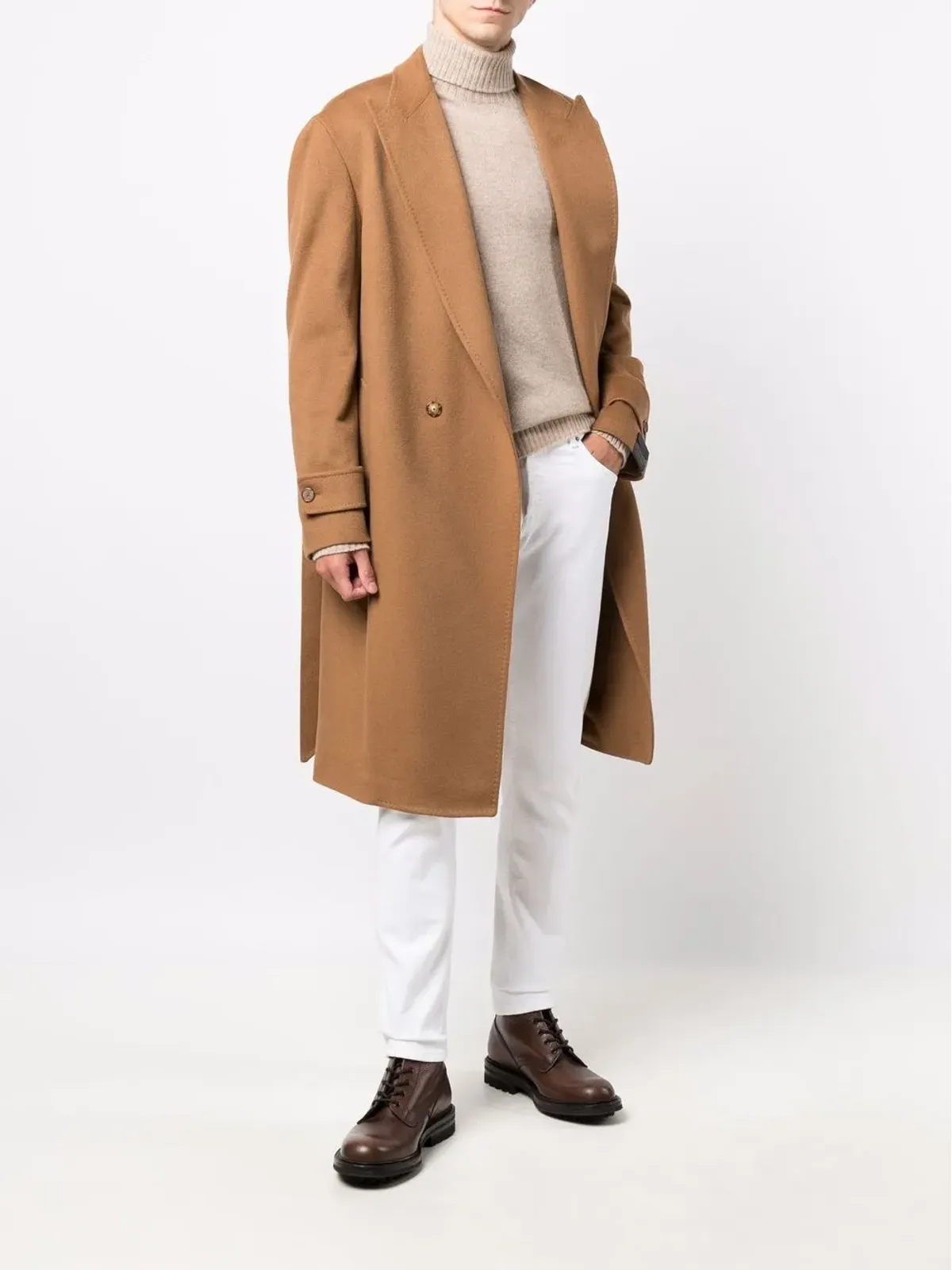 DONDUP ハイライズ・スリムフィットジーンズ - ホワイト - 画像2