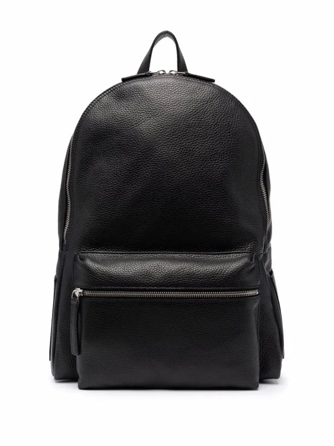 Orciani Orciani ロゴ入りジップバックパックの商品画像