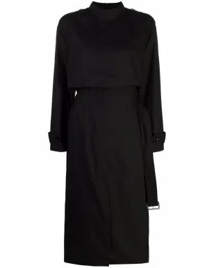 MM6 Maison Margiela トレンチコットンミディドレス - サムネイル1