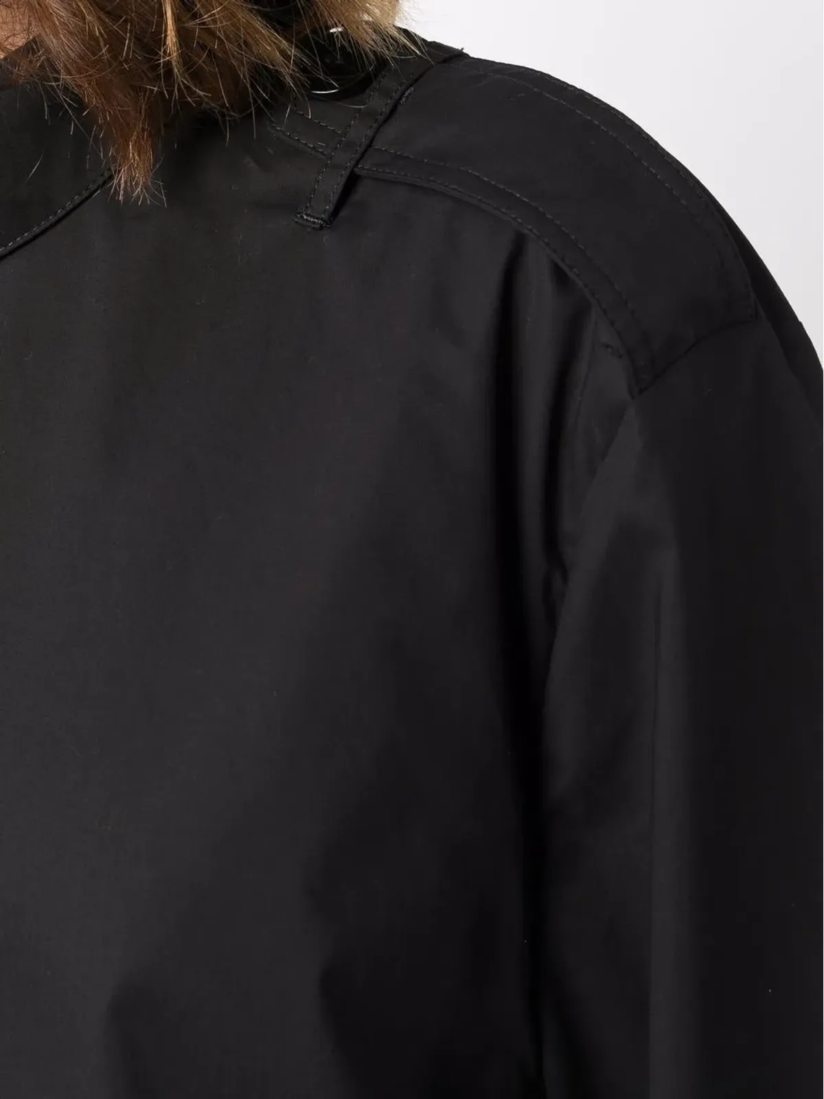 MM6 Maison Margiela トレンチコットンミディドレス - 画像5