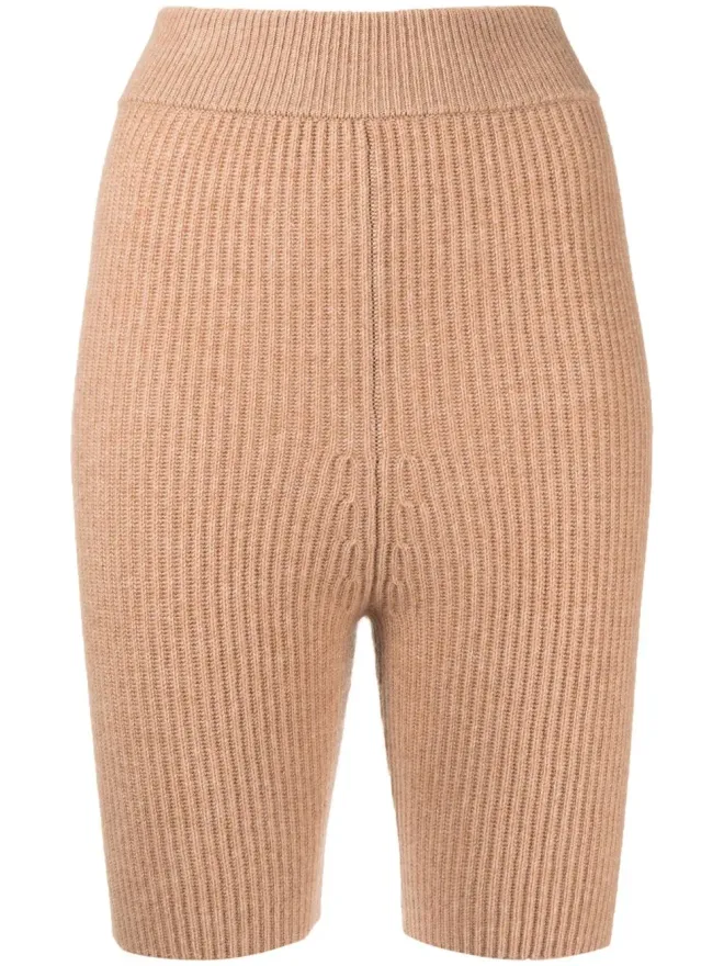 Cashmere In Love Cashmere In Love ミラ リブ編みメリノカシミアショーツの商品画像