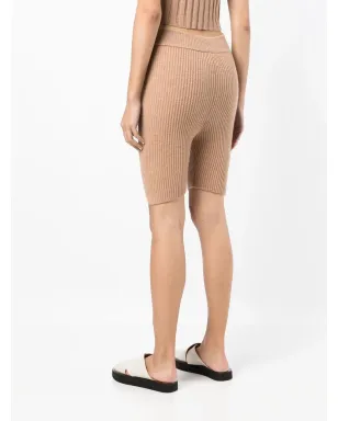 Cashmere In Love ミラ リブ編みメリノカシミアショーツ - サムネイル4