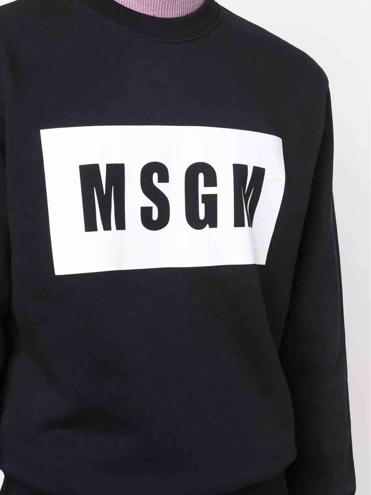 MSGM ロゴプリント スウェットシャツ - 画像5