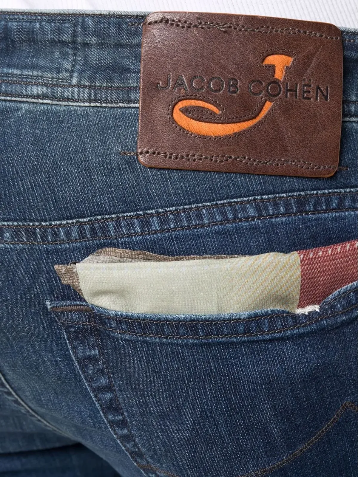 Jacob Cohën スリムカットデニムジーンズ - 画像5