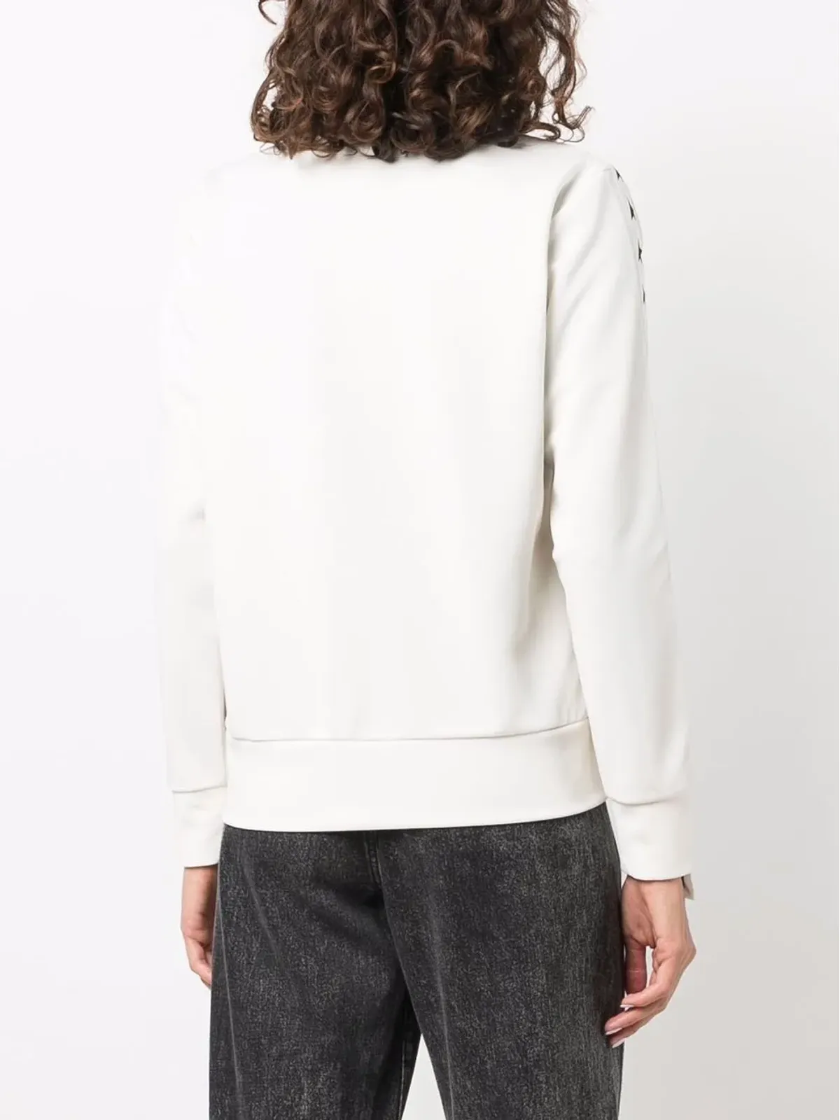 Golden Goose 星プリントジップ付きスウェットシャツ - 画像4