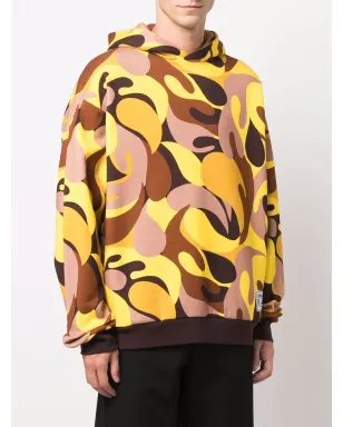 Marni アシッドイエロー カモフラージュ柄フーディ - サムネイル3