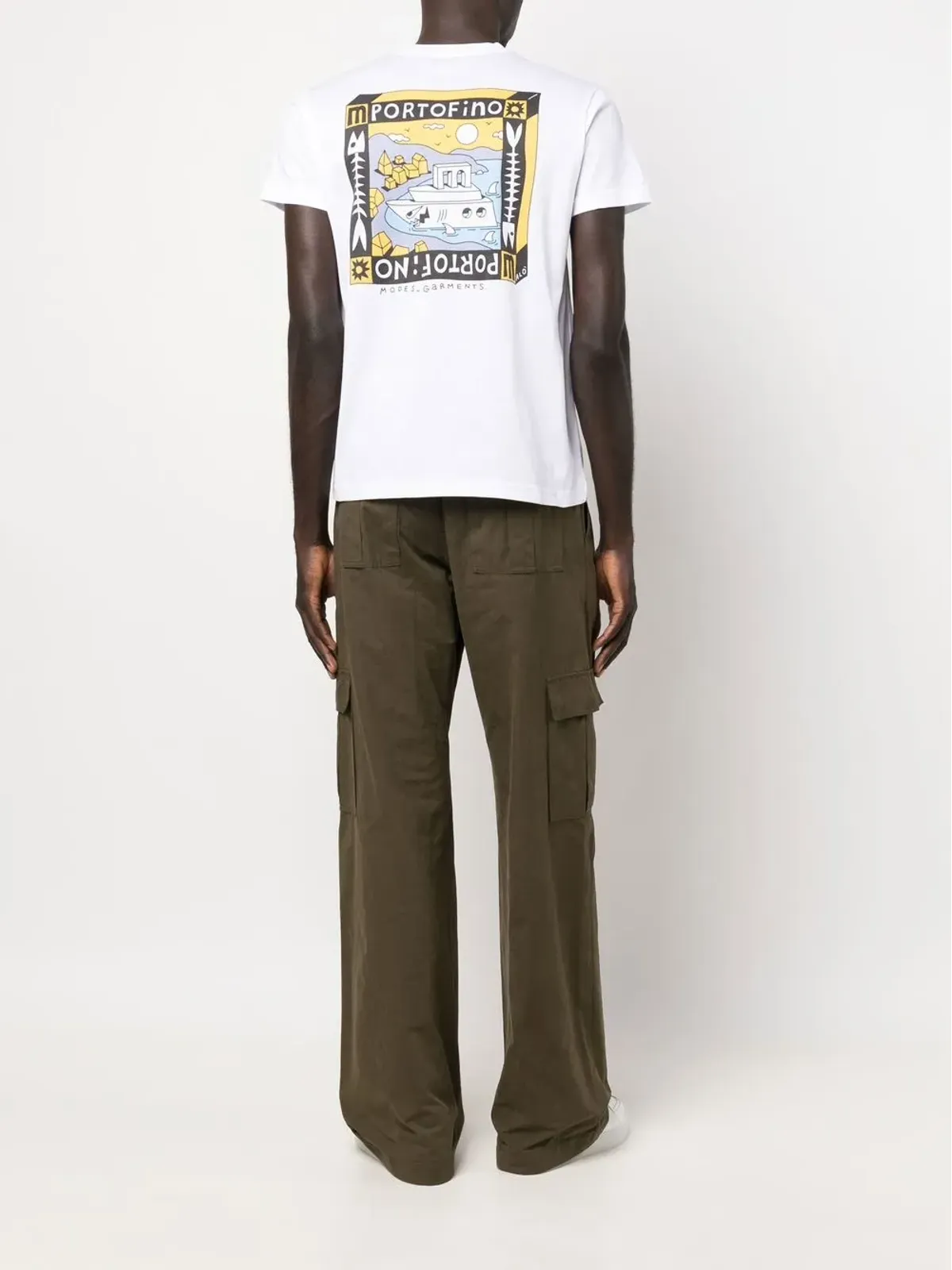 MODES GARMENTS グラフィックプリント コットンTシャツ - 画像2