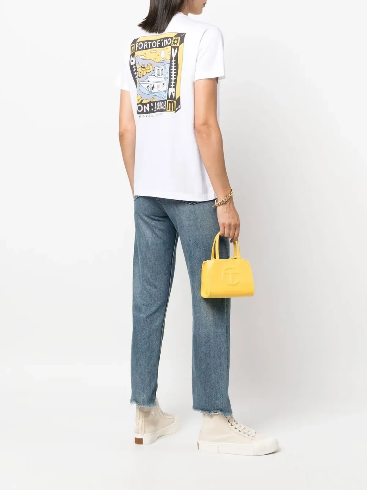 MODES GARMENTS グラフィックプリント コットンTシャツ - 画像3