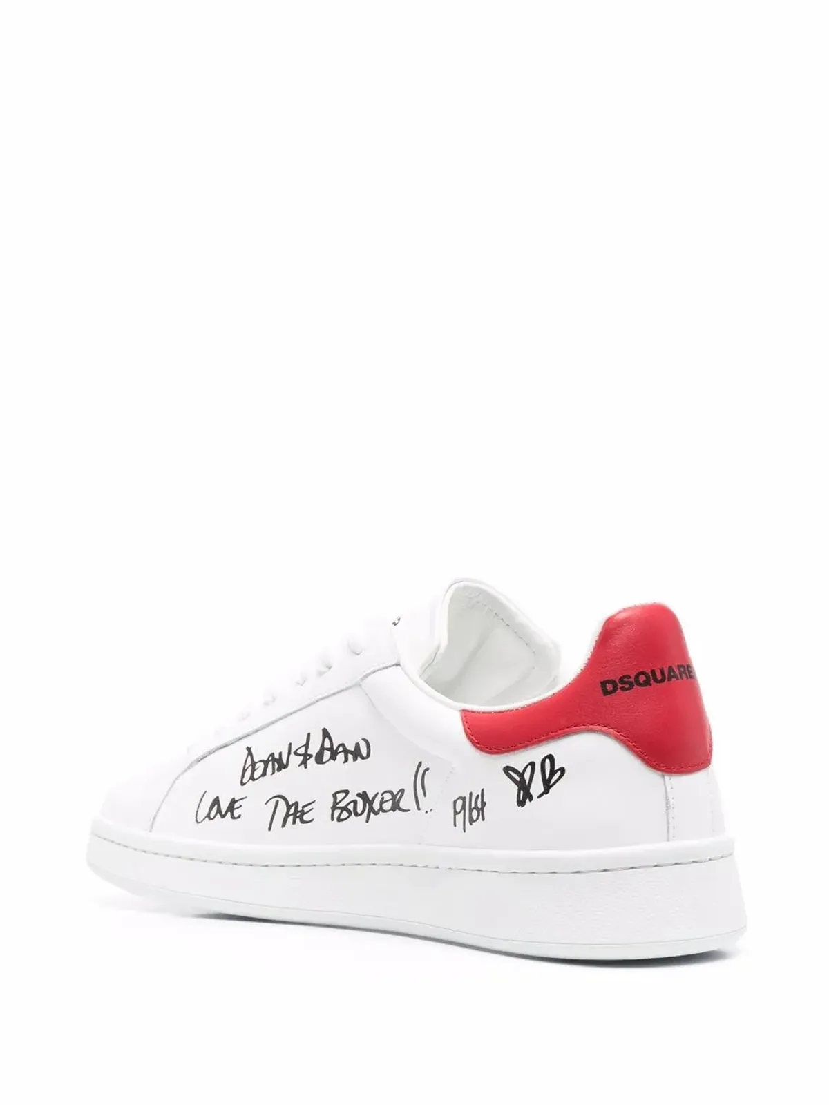 DSQUARED2 ロゴプリント ローカットスニーカー - 画像3