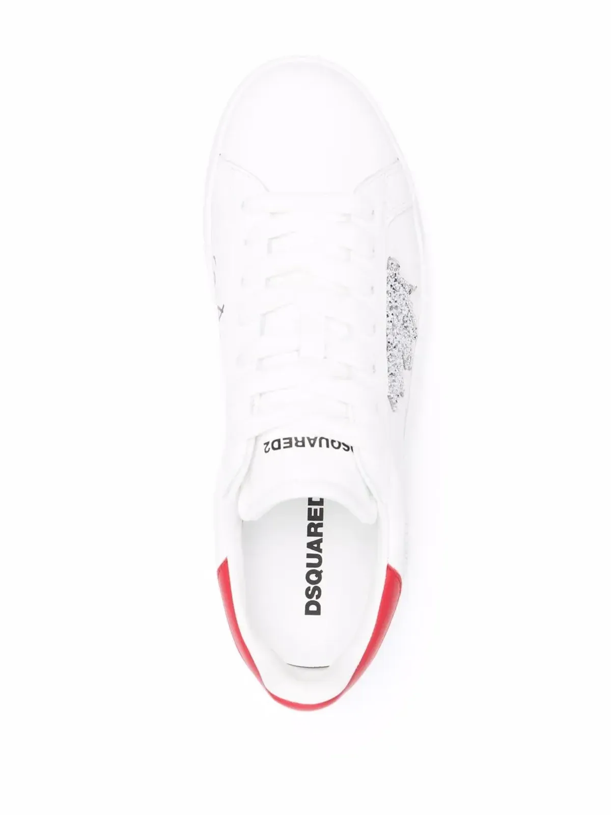 DSQUARED2 ロゴプリント ローカットスニーカー - 画像4