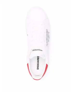 DSQUARED2 ロゴプリント ローカットスニーカー - サムネイル4