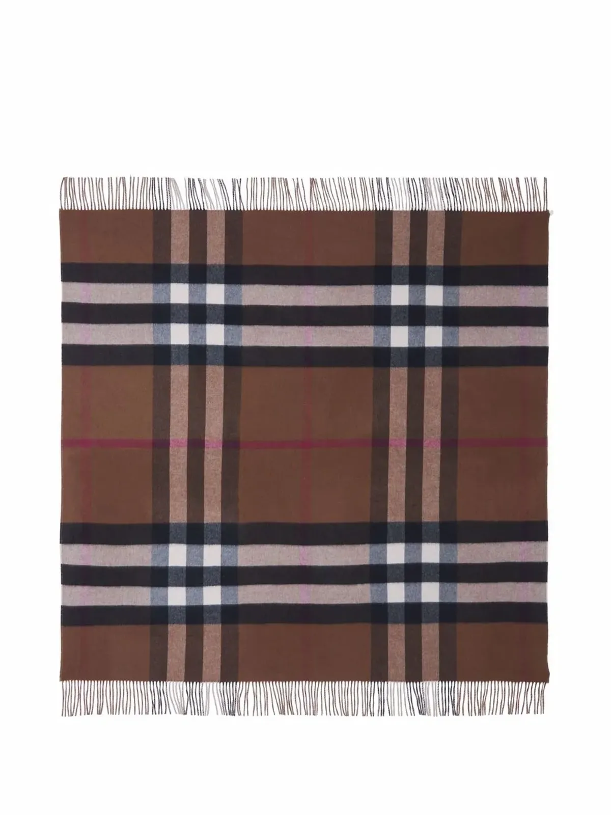Burberry チェック柄カシミアブランケット - 画像3