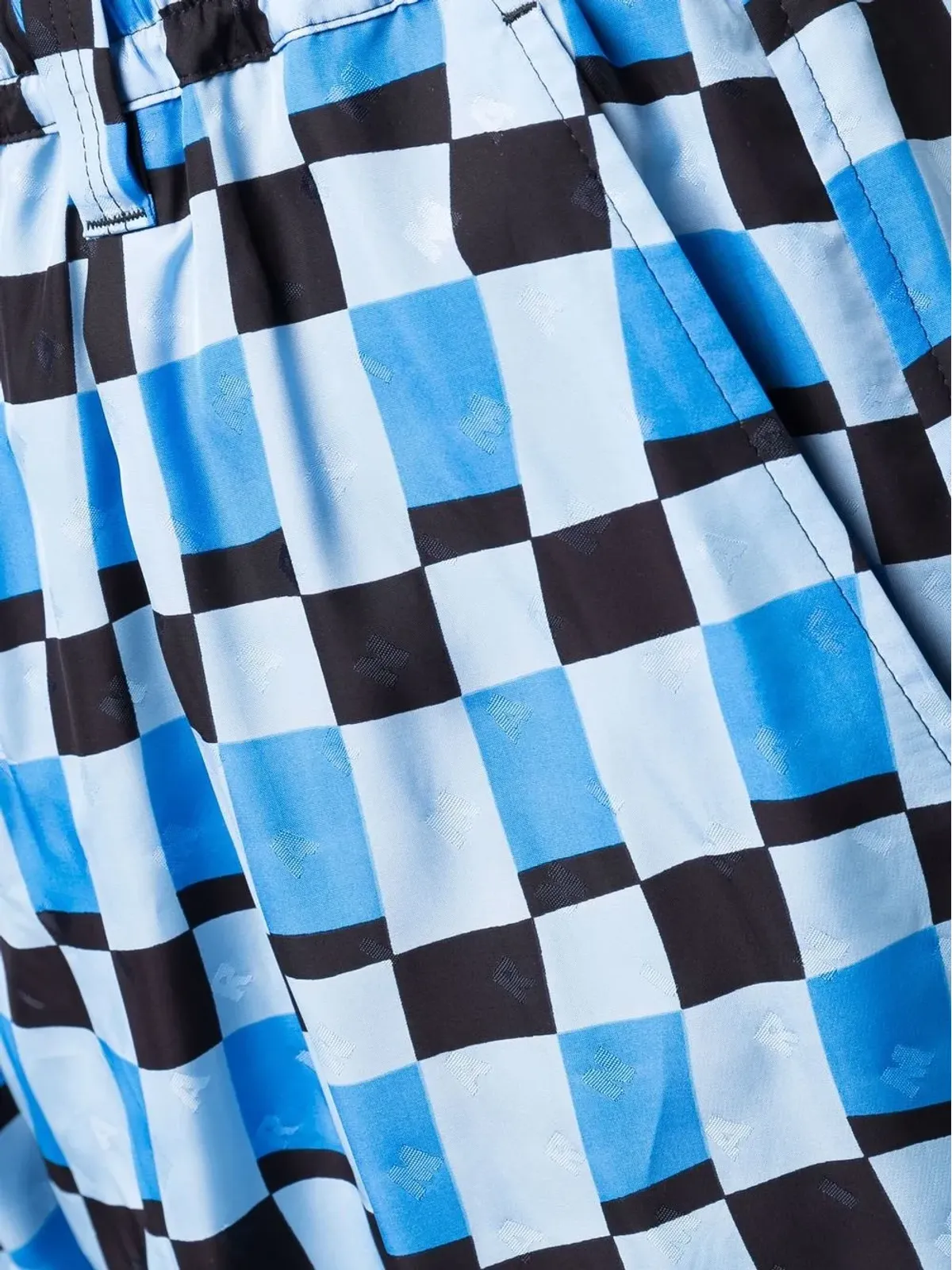 Marni チェック柄の膝丈ショーツ - 画像5