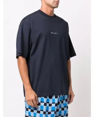 Marni ロゴプリント コットン Tシャツ - サムネイル3