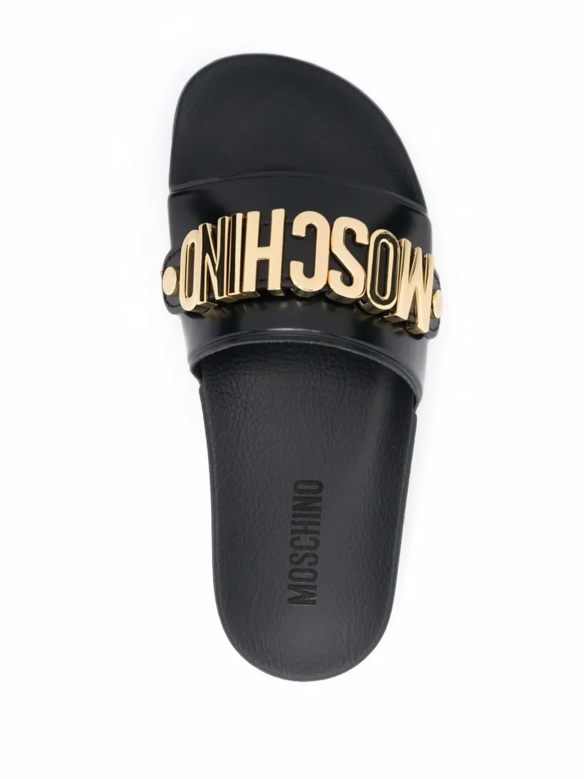 Moschino ロゴプレートスライド - 画像4
