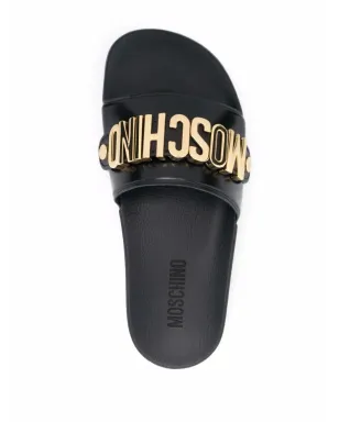 Moschino ロゴプレートスライド - サムネイル4
