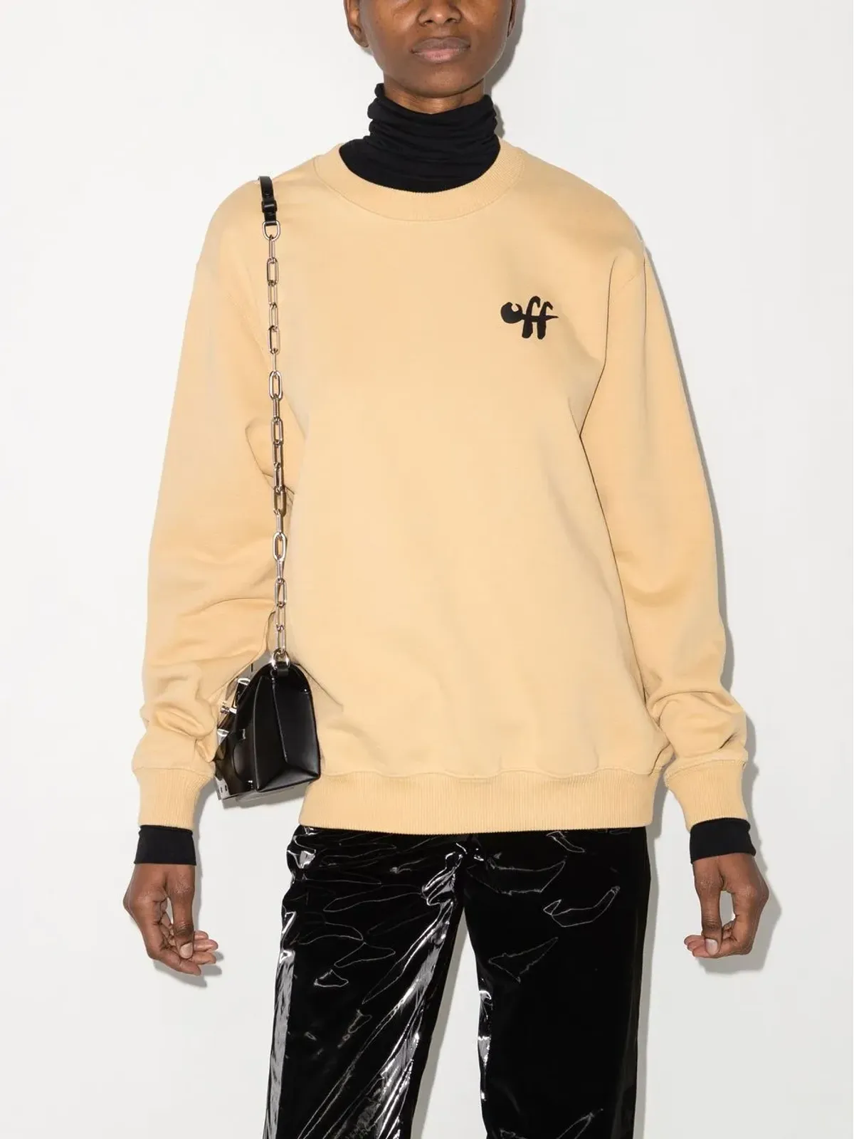 Off-White ゼブラ・アローズプリント スウェットシャツ - 画像2