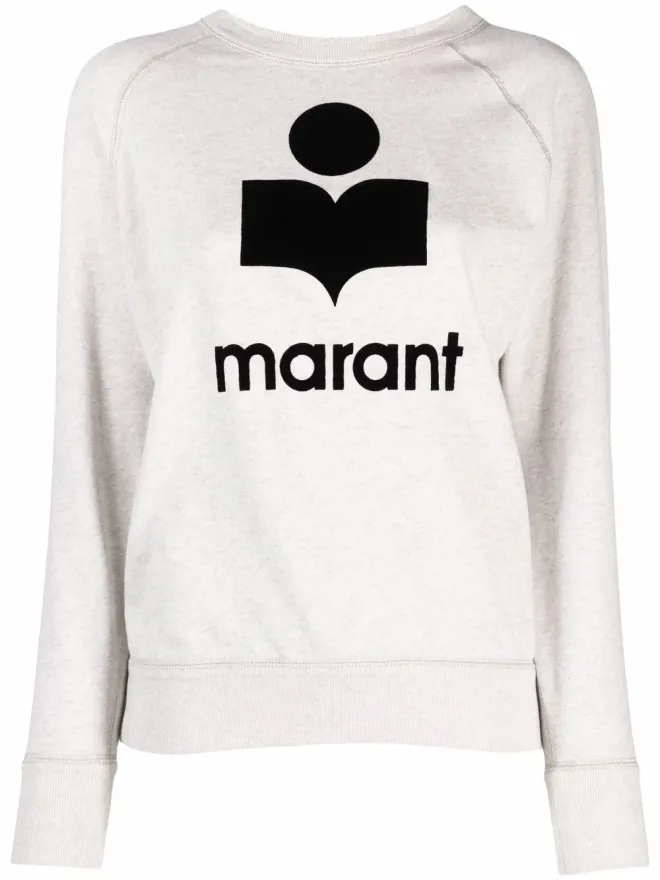 MARANT ÉTOILE MARANT ÉTOILE ロゴプリント クルーネック スウェットの商品画像