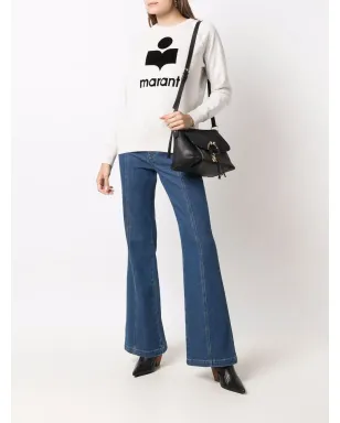 MARANT ÉTOILE ロゴプリント クルーネック スウェット - サムネイル2