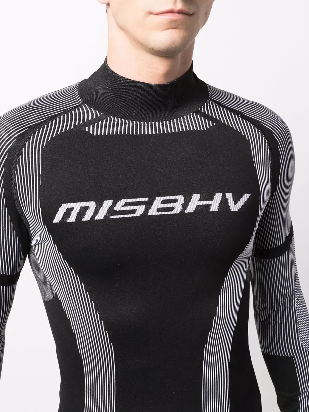 MISBHV ロゴプリント長袖トップス - Black - 画像5