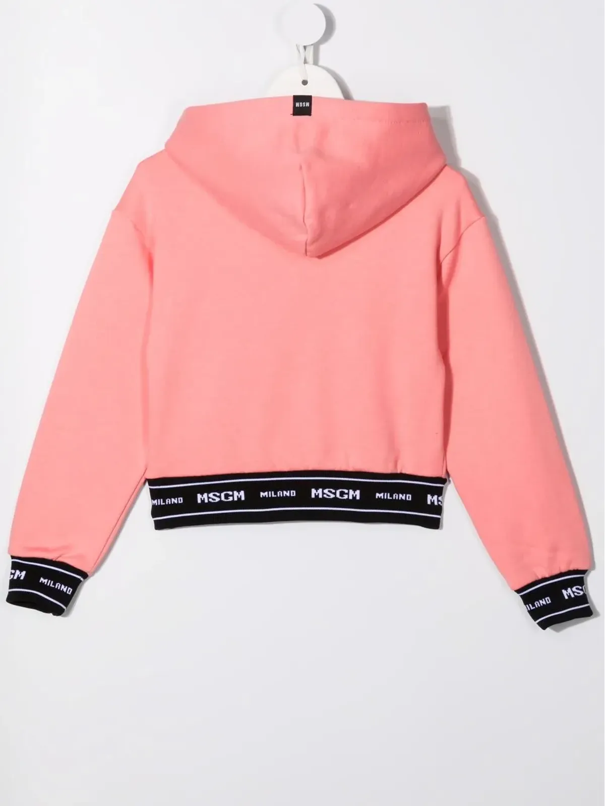 MSGM Kids ロゴ入り長袖パーカー - 画像2