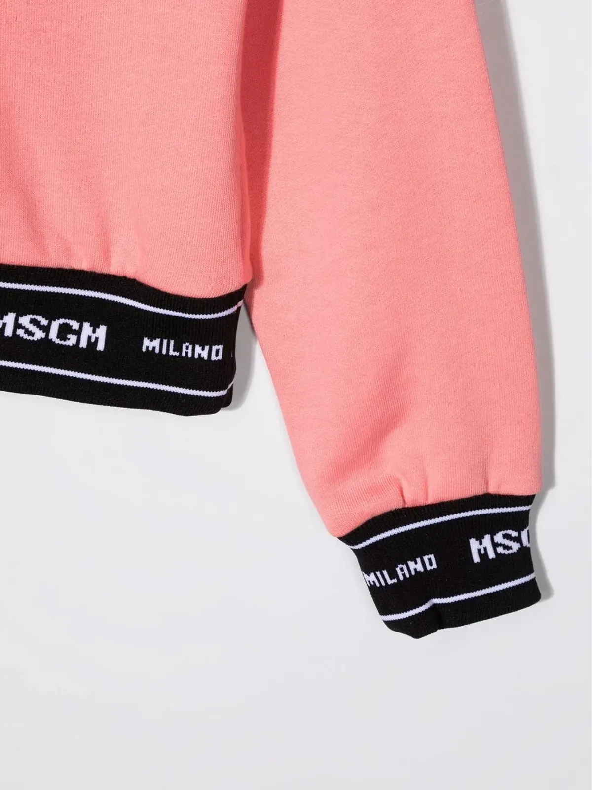 MSGM Kids ロゴ入り長袖パーカー - 画像3