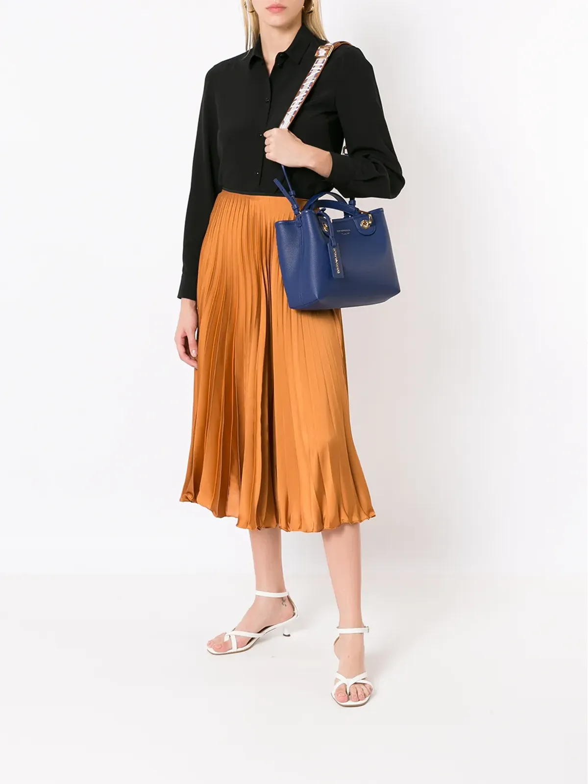 Emporio Armani ボタンアップ シルクシャツ - 画像2