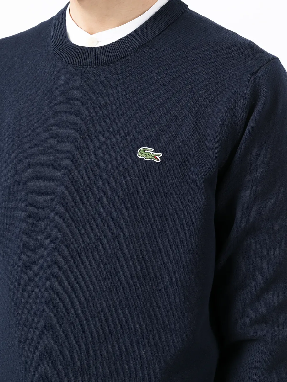Lacoste ロゴ刺繍スウェットシャツ - 画像5