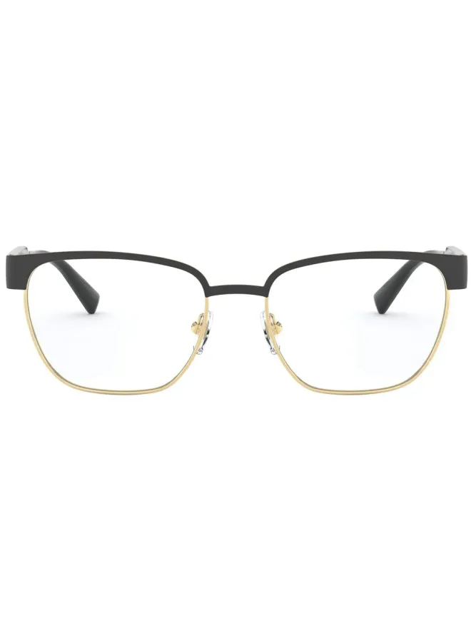 Versace Eyewear Versace Eyewear スクエアフレーム眼鏡 - ブラックの商品画像