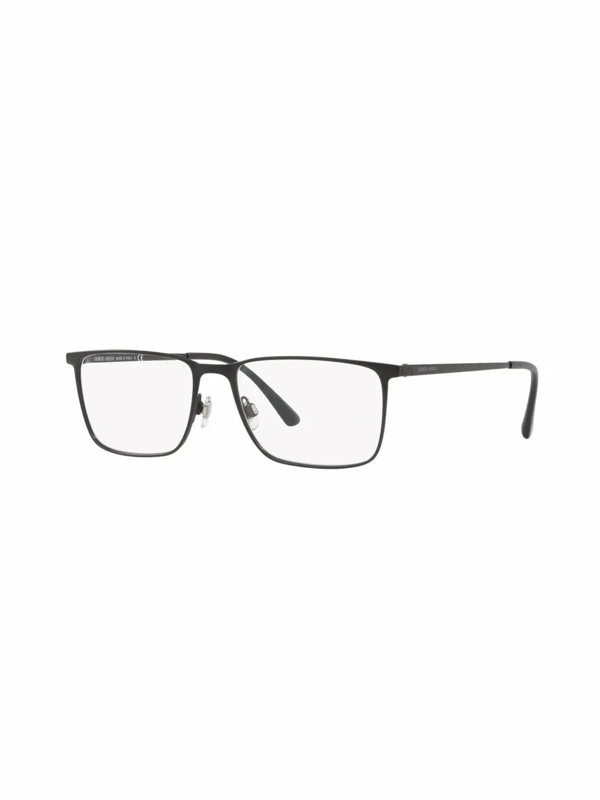 Giorgio Armani マットなスクエアフレーム眼鏡 - 画像2