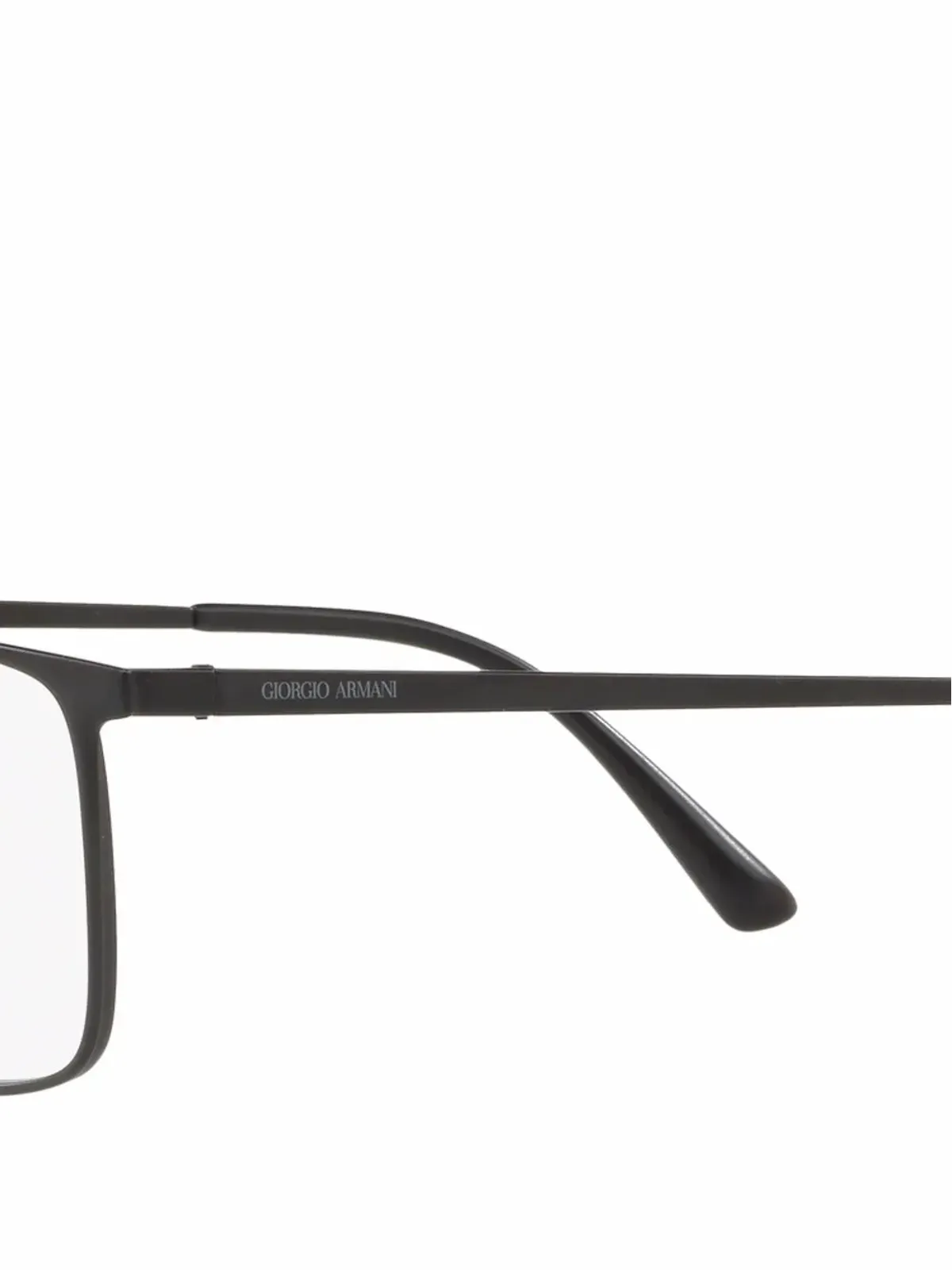 Giorgio Armani マットなスクエアフレーム眼鏡 - 画像3