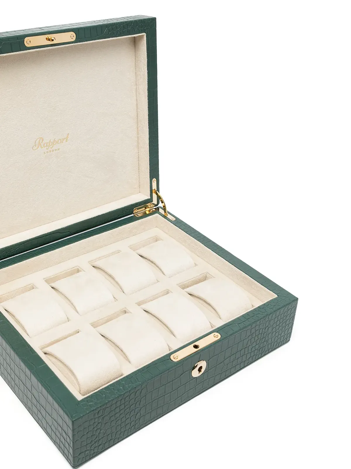 Rapport Brompton eight-piece watch box - Green - 画像4