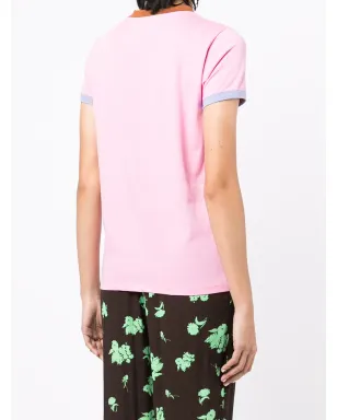 Natasha Zinko クイーン・オブ・ザ・ボックス Tシャツ - ピンク - サムネイル4