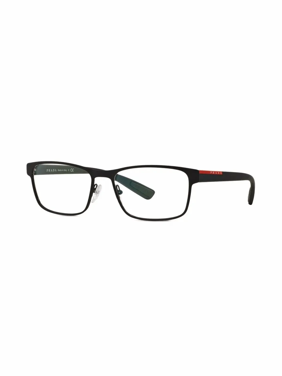 Prada Linea Rossa Lifestyle rectangle-frame glasses - Black - 画像2