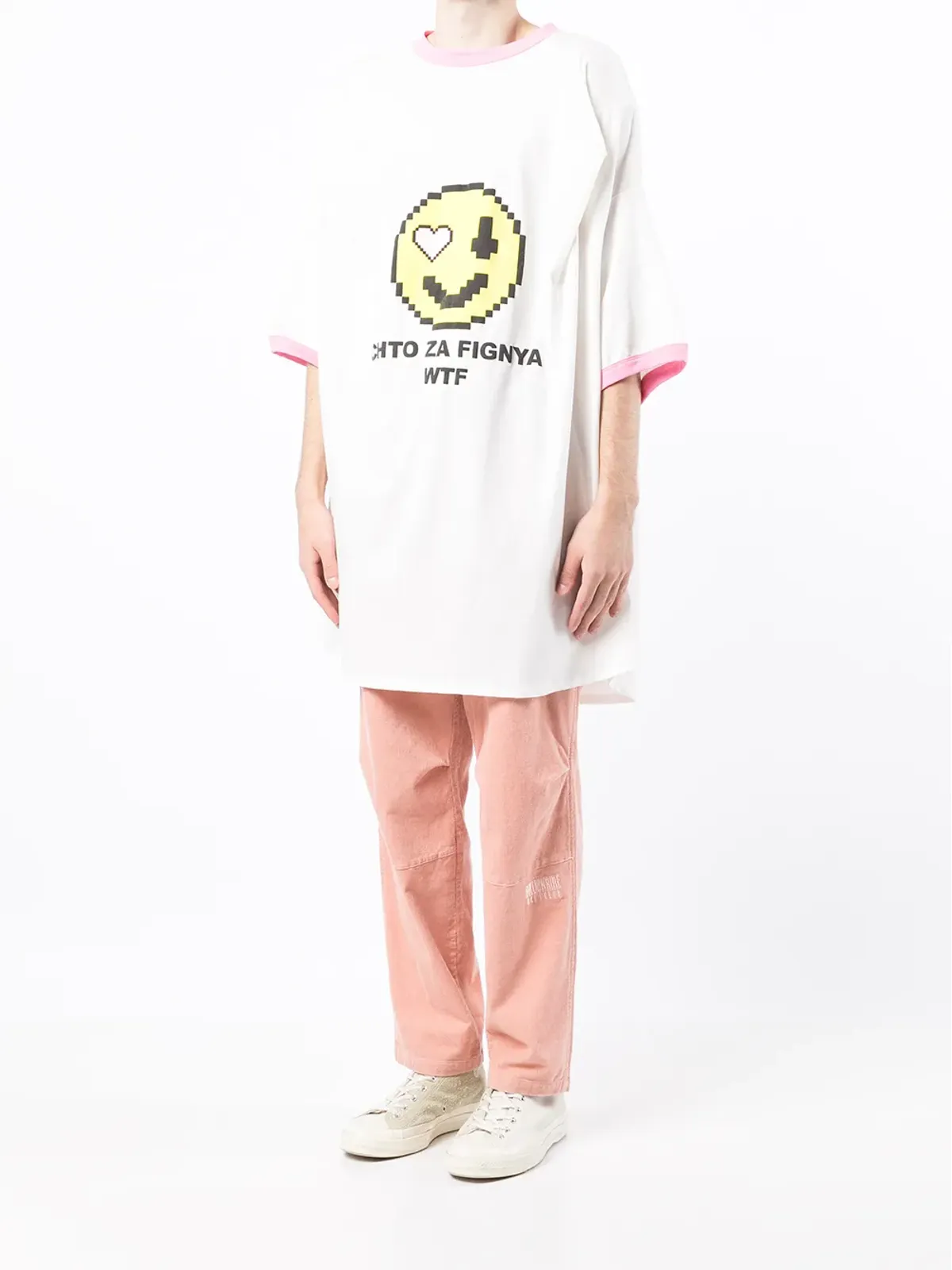 Natasha Zinko スマイリープリントTシャツ - 画像4