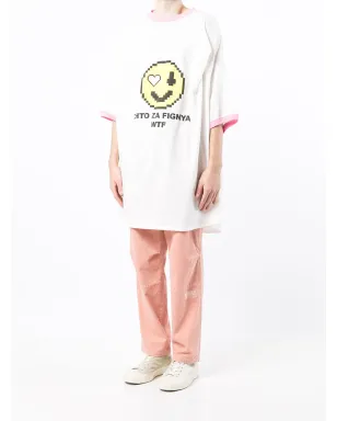 Natasha Zinko スマイリープリントTシャツ - サムネイル4