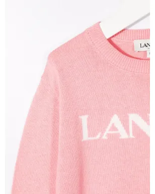 Lanvin Enfant ロゴプリント クルーネック スウェットシャツ - サムネイル3
