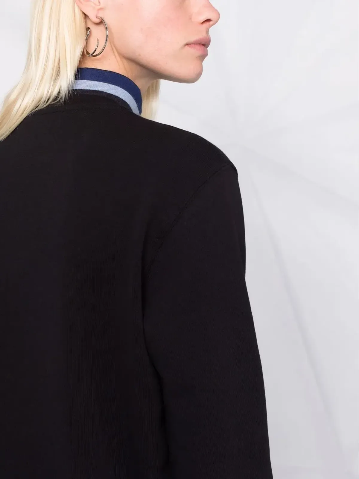 MSGM ロゴプリント コットン スウェットシャツ - 画像3