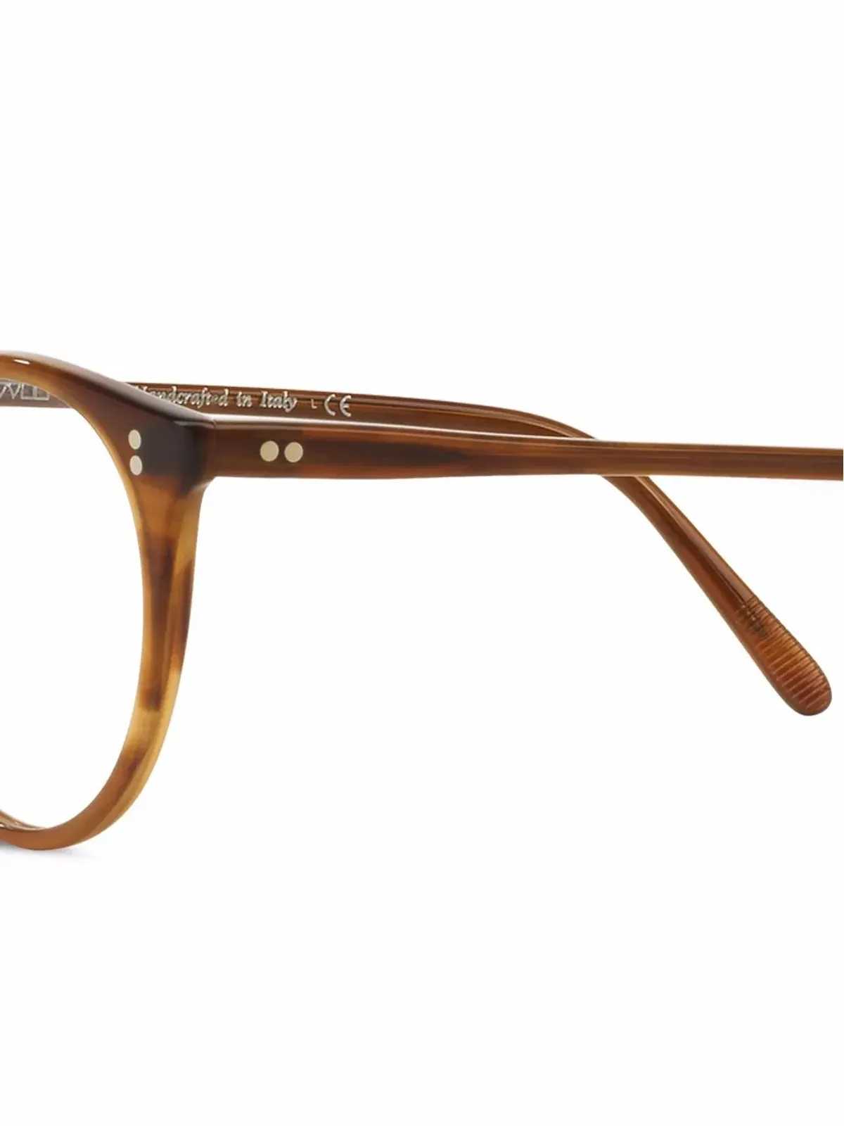 Oliver Peoples O'Malley ラウンドフレーム眼鏡 - 画像3