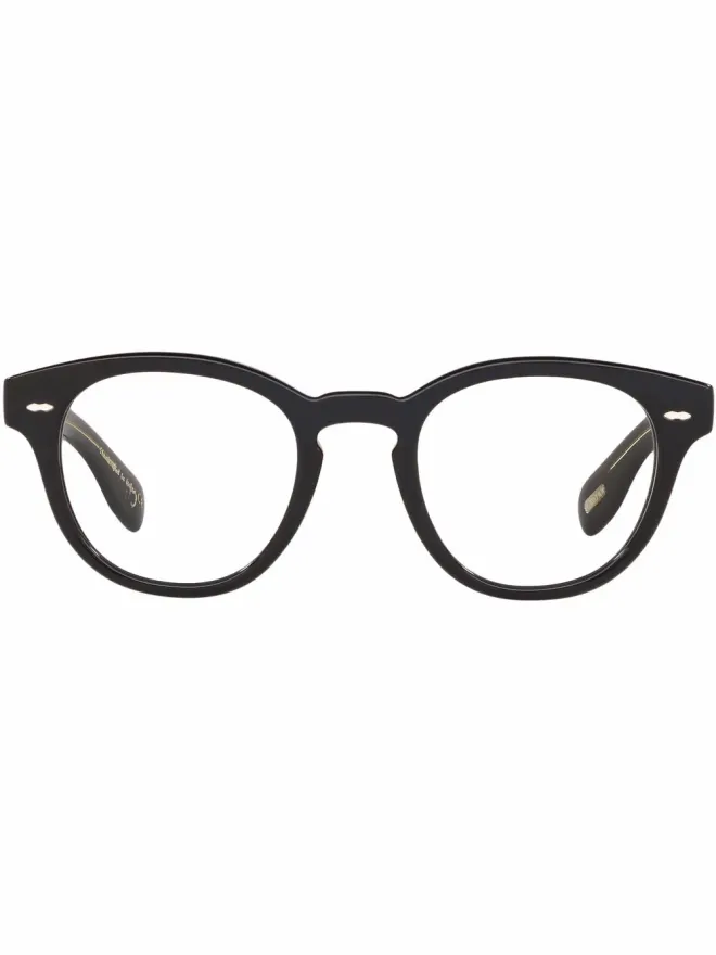 Oliver Peoples Oliver Peoples Cary Grant square glasses - Blackの商品画像