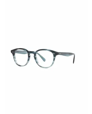 Oliver Peoples Desmon round glasses - Blue - サムネイル2
