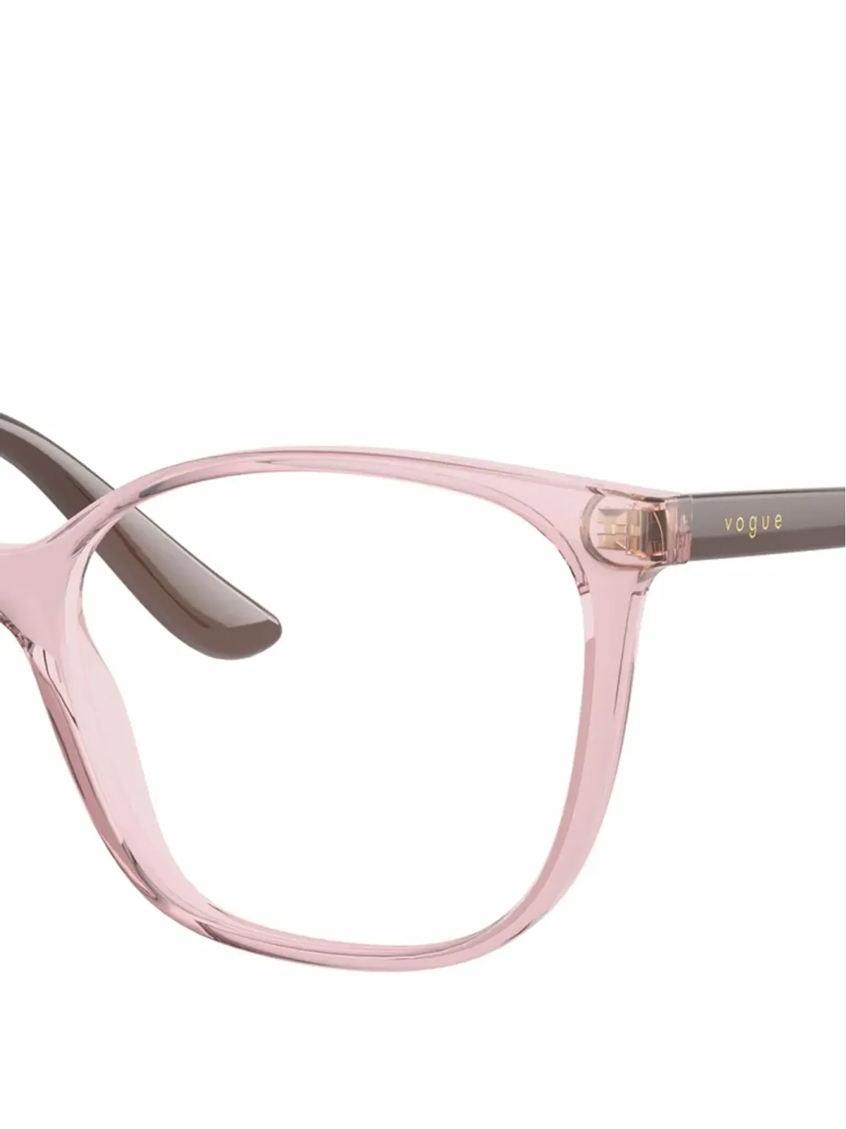 Vogue Eyewear オーバーサイズフレームメガネ - 画像3