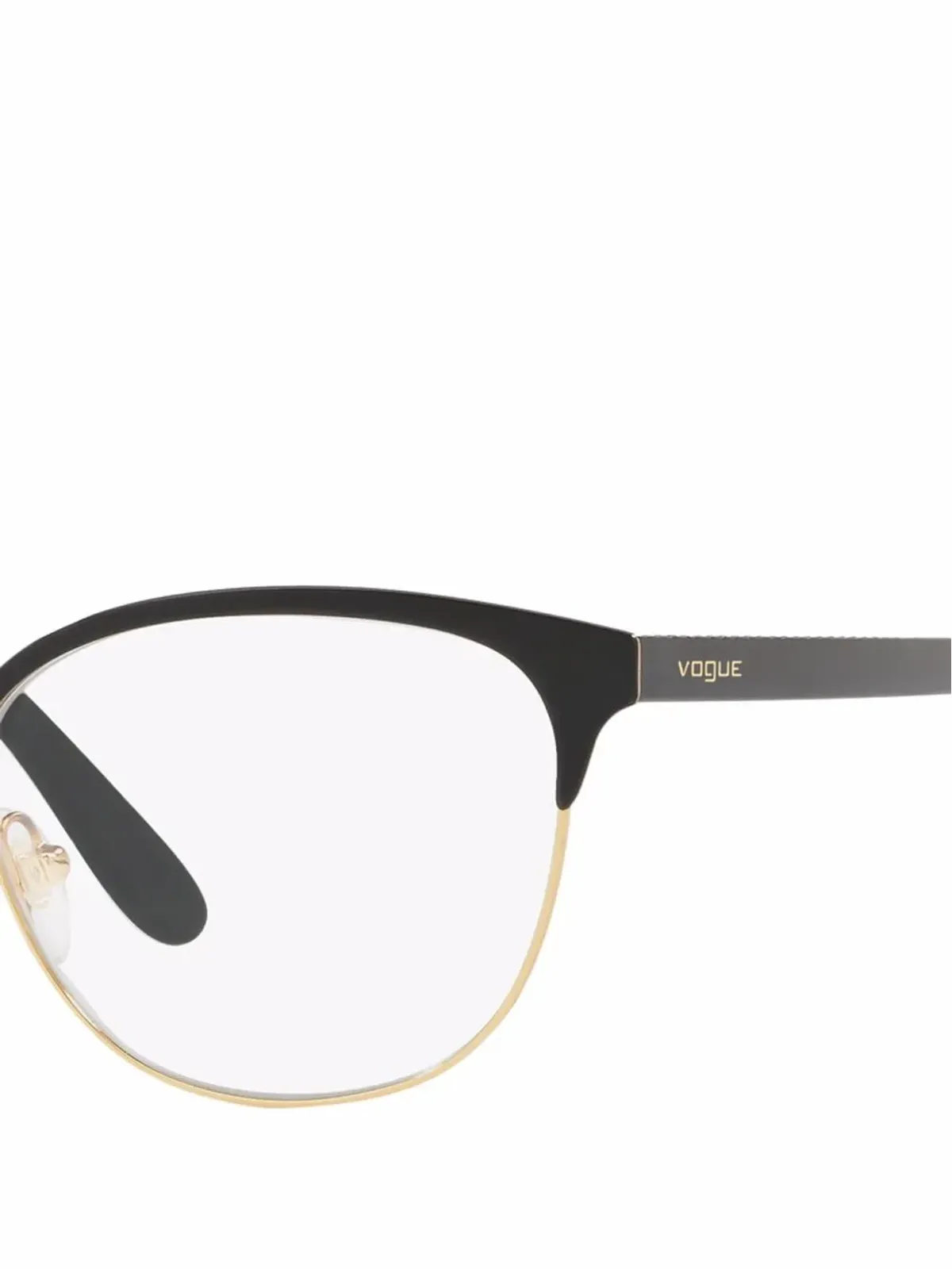Vogue Eyewear キャットアイフレーム眼鏡 - 画像3